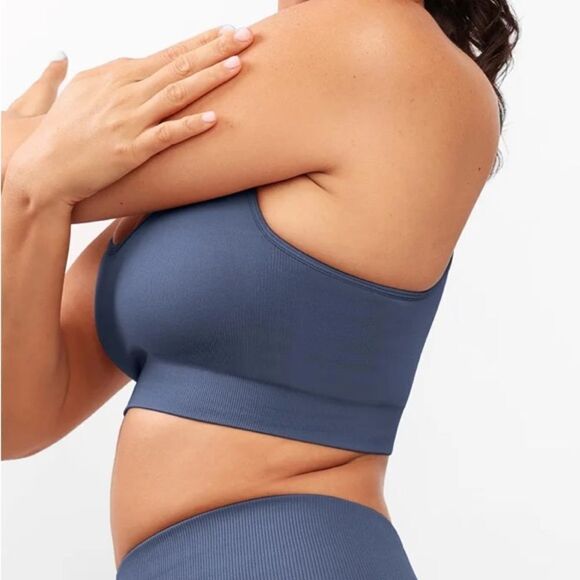 Cosmolle AirWear Sports Bra Blue S NWT IN PACKAGING - Picture 4 of 7